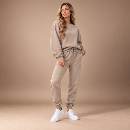 Joggingpak Dames 2-Delig – Oversized Sweater en Joggingbroek