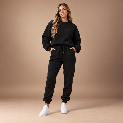 Joggingpak Dames 2-Delig – Oversized Sweater en Joggingbroek