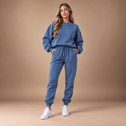 Joggingpak Dames 2-Delig – Oversized Sweater en Joggingbroek