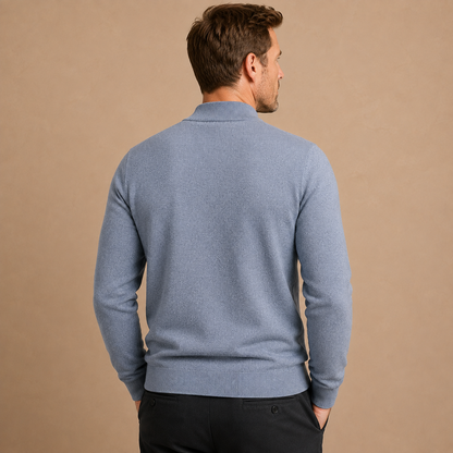 Trui Heren Fijngebreid - Coltrui Pullover met Lange Mouwen