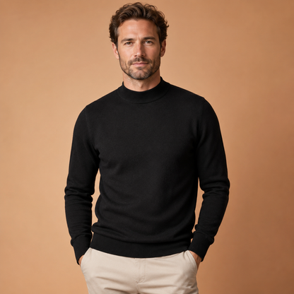 Trui Heren Fijngebreid - Coltrui Pullover met Lange Mouwen