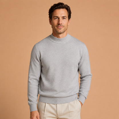 Trui Heren Fijngebreid - Coltrui Pullover met Lange Mouwen