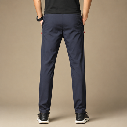 Joggingbroek Heren Sportief – Trainingsbroek met Ritszakken en Trekkoord – productaanzicht 4