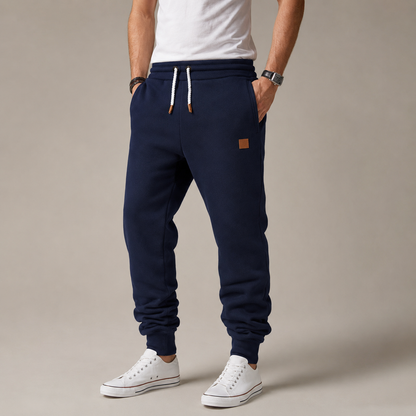 Joggingbroek Heren Casual – Sweatpants met Trekkoord Zijzakken en Elastische Boorden – productaanzicht 2