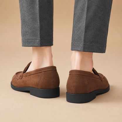 Loafers Heren Suede – Penny Instappers met Mocassin Design en Comfort Zool – productaanzicht 5