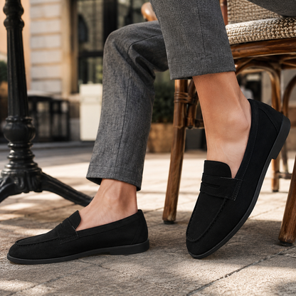 Loafers Heren Suede – Penny Instappers met Mocassin Design en Comfort Zool – productaanzicht 3