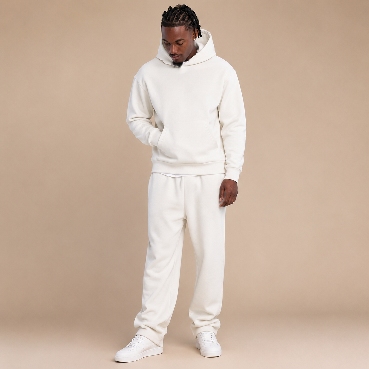 Trainingspak heren 2-delig met hoodie en joggingbroek