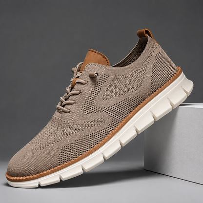 Sneakers Heren Ademend – Lage Veterschoenen met Knit Bovenwerk en Flexibele Zool – productaanzicht 2