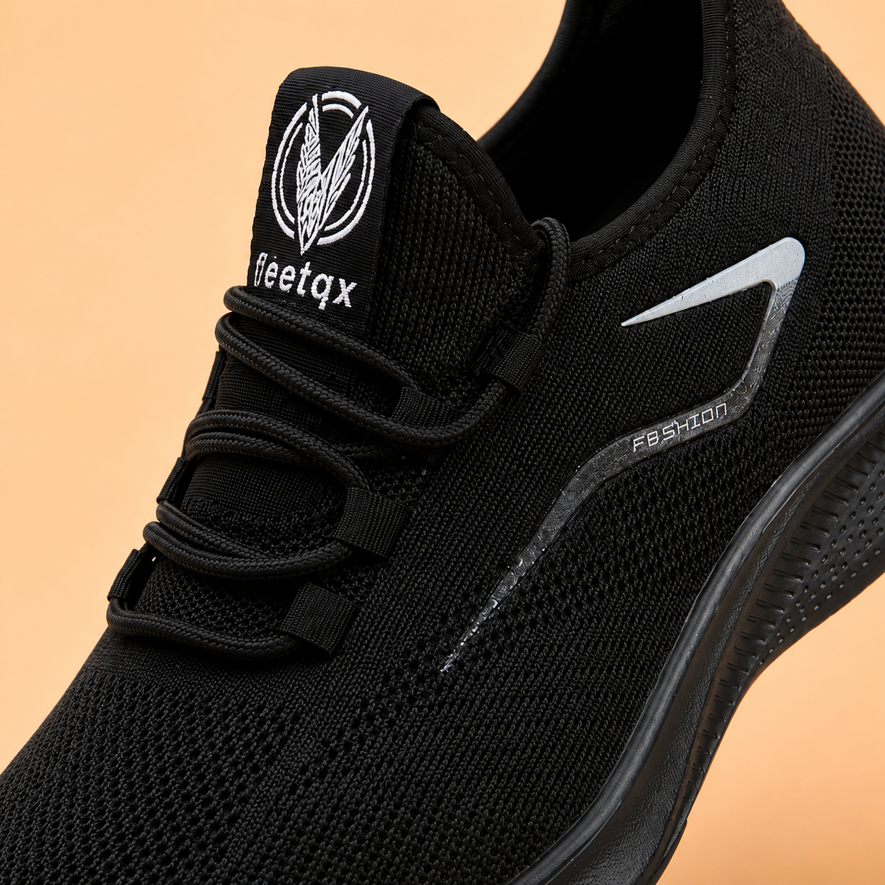 Sneakers Heren Ademend – Lage Instap Schoenen met Knit Bovenwerk en Flexibele Zool – productaanzicht 8
