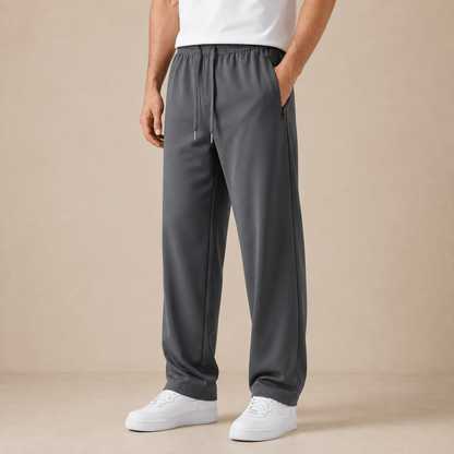 Joggingbroek Heren Lichtgewicht – Casual Trainingsbroek met Ritszakken en Trekkoord – productaanzicht 3