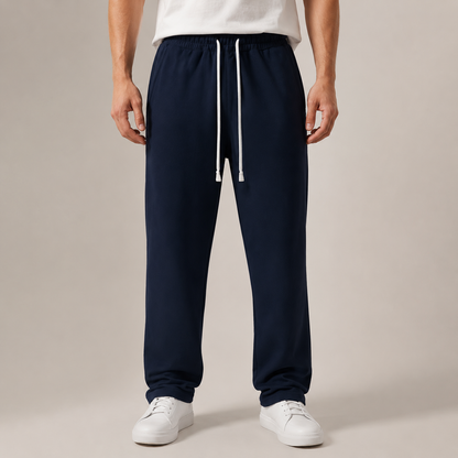 Joggingbroek Heren Casual – Sweatpants met Trekkoord Zijzakken en Rechte Pijp – productaanzicht 2