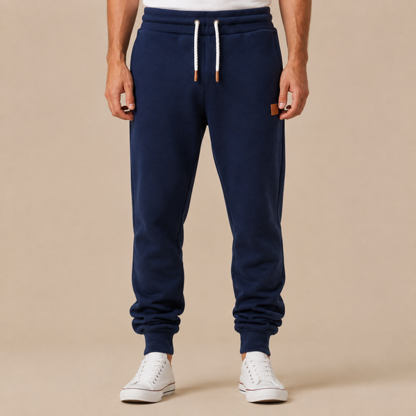 Joggingbroek Heren Casual - Sweatpants met Trekkoord Zijzakken en Elastische Boorden