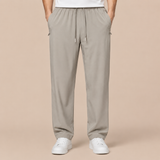 Joggingbroek Heren Lichtgewicht - Casual Trainingsbroek met Ritszakken en Trekkoord