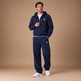 Joggingpak Heren – Set met Zip-Hoodie en Wijde Broek