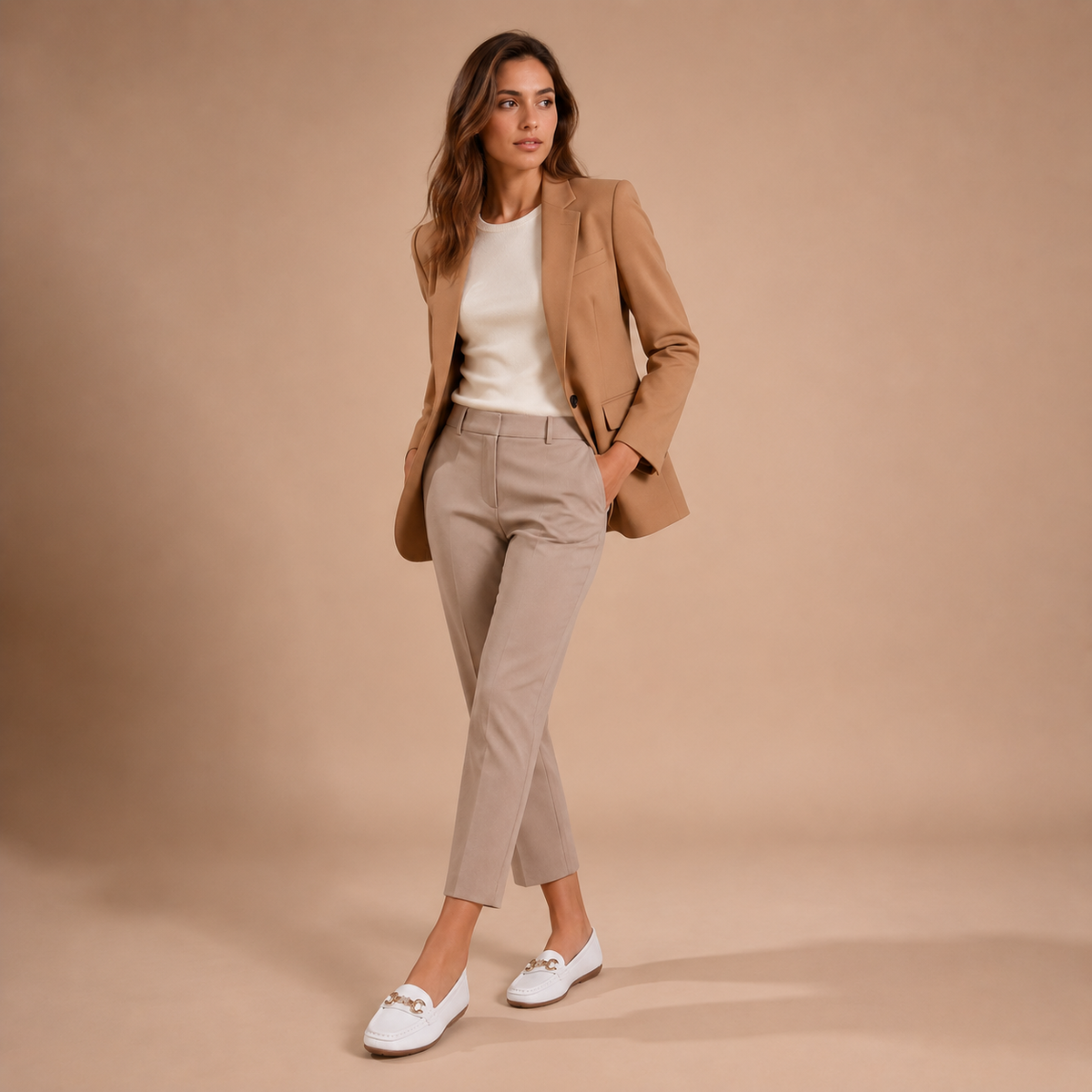 Loafers Dames – Comfortabele Mocassins met Strass Sierdetail