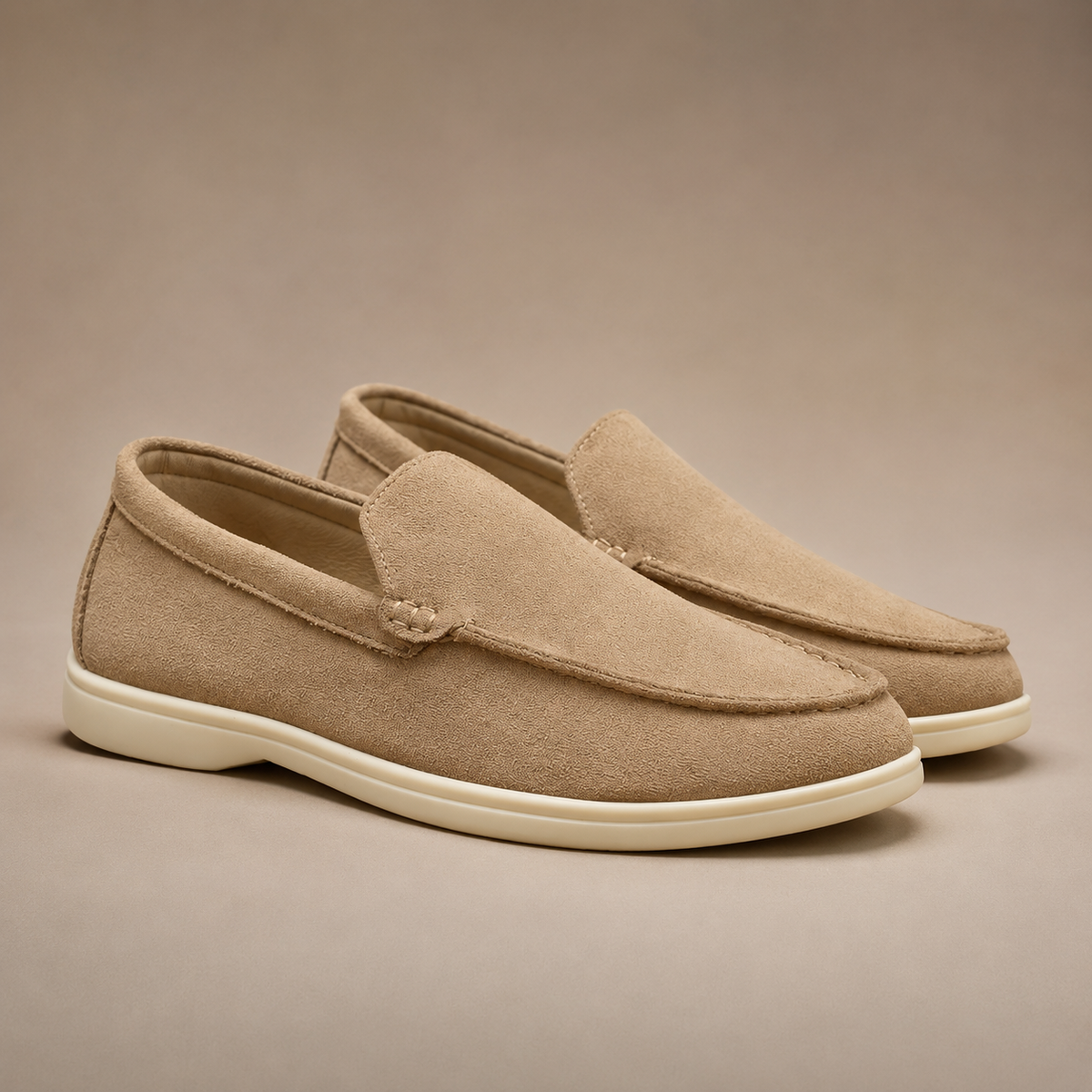 Loafers Heren Suede – Nette Instappers met Mocassin Design en Comfort Zool – productaanzicht 5
